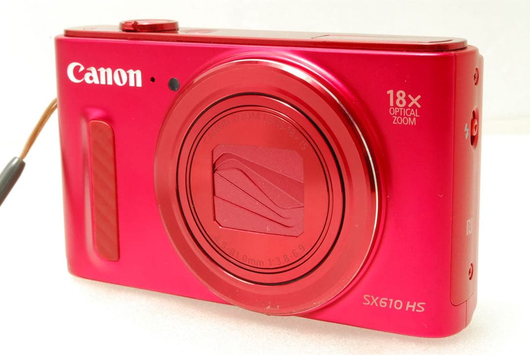 Canon PowerShot SX610HS ❤️スマホ転送 動作確認済 レッド