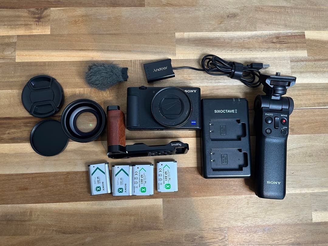 ZV-1 コンパクトデジタルカメラ フルセット　リグ　シューティンググリップ