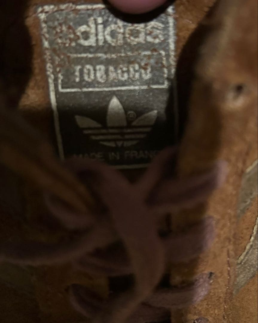 ふ*ん様 adidas tabacco　フランス製