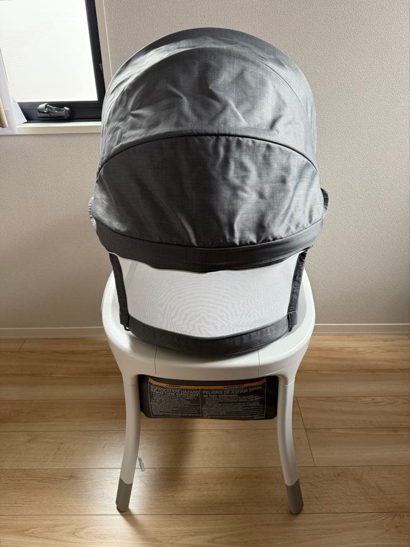 Graco Sense2Snooze ベビーベッド 電子バウンサー 泣き声感知