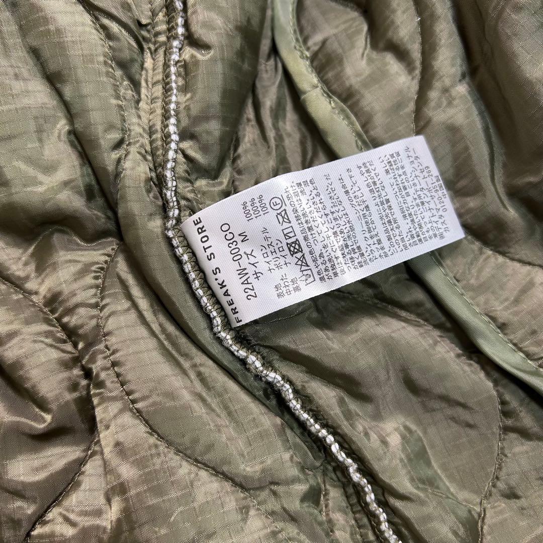 ま*ん様 美品⭐️FREAK'S STORE モッズコート カーキ ライナー付