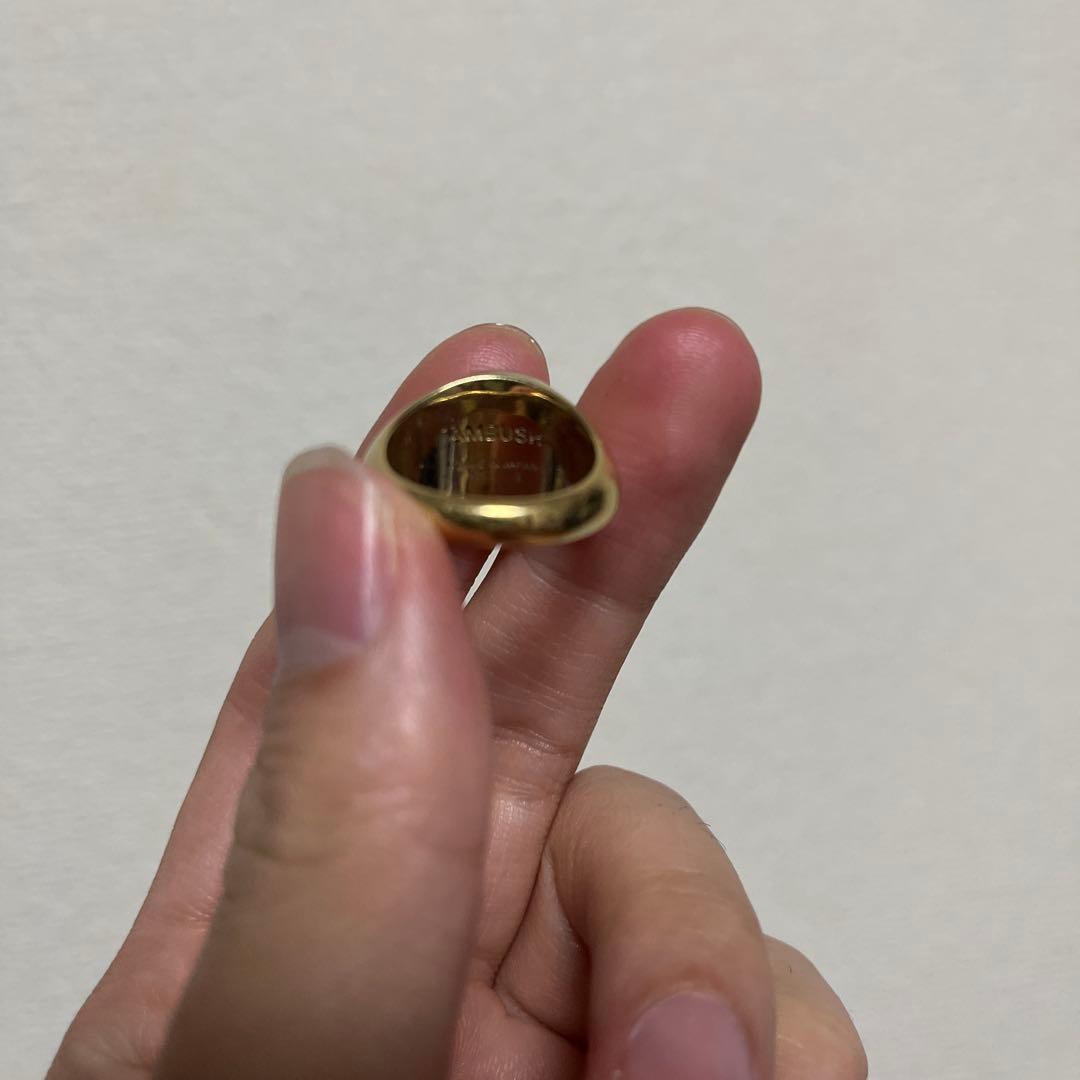 SYOON VERBAL シルバー925 リング Sサイズ　ambush