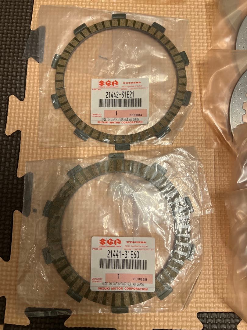 [出品1月末まで] GS1200ss 純正クラッチ板　19枚セット　油冷1200