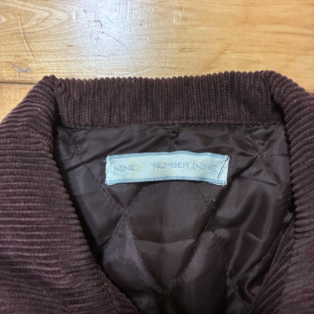NUMBER NINE コーデュロイ ジャケット　 サイズ4