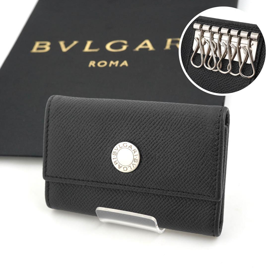 ✨新品未使用✨　BVLGARI キーケース　ロゴマニア　6連　ビーゼロワン