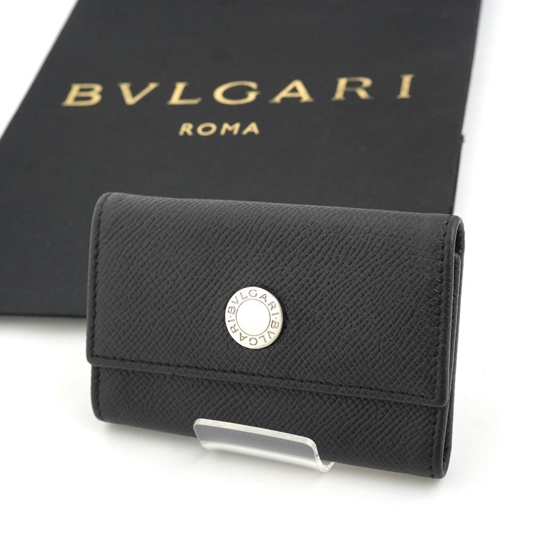 ✨新品未使用✨　BVLGARI キーケース　ロゴマニア　6連　ビーゼロワン