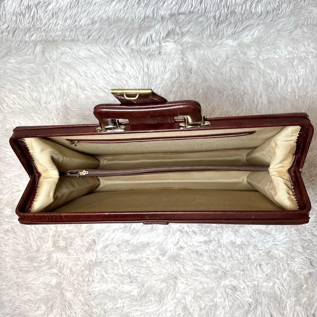 GINZA TANIZAWA 銀座タニザワ ダレスバッグ ビジネスバッグ 本革