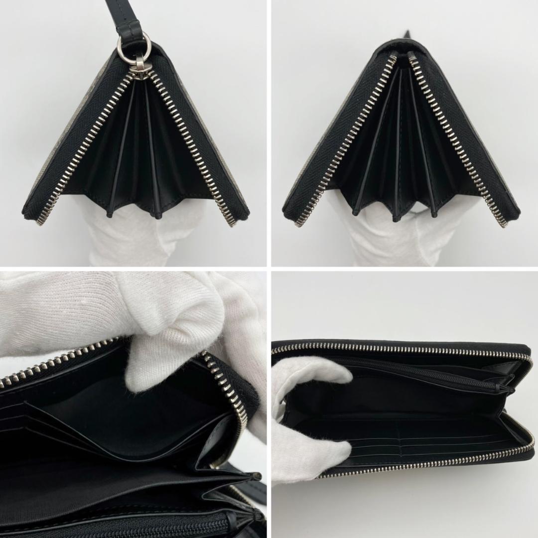 グッチ　タイガー　GGスプリーム　ラウンドファスナー　長財布　576