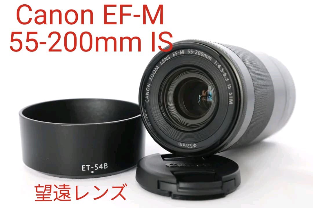 5月6日限定価格【美品】Canon EF-S 55-200mm IS STM