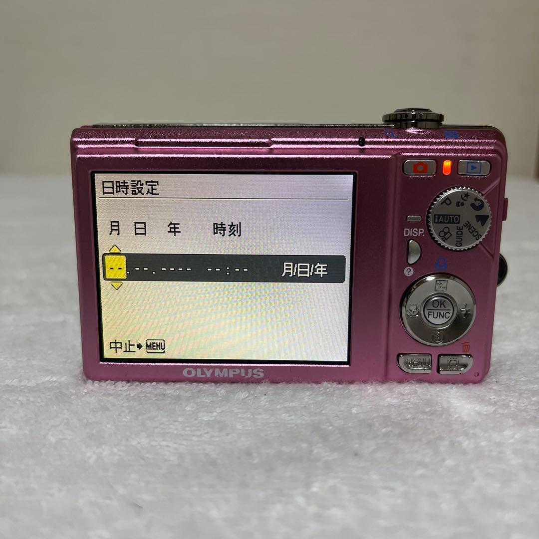 OLYMPUS FE-370ピンク　コンパクトデジタルカメラ