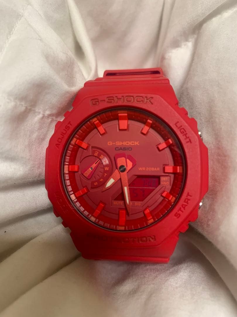 G-SHOCK GA-2100 赤色