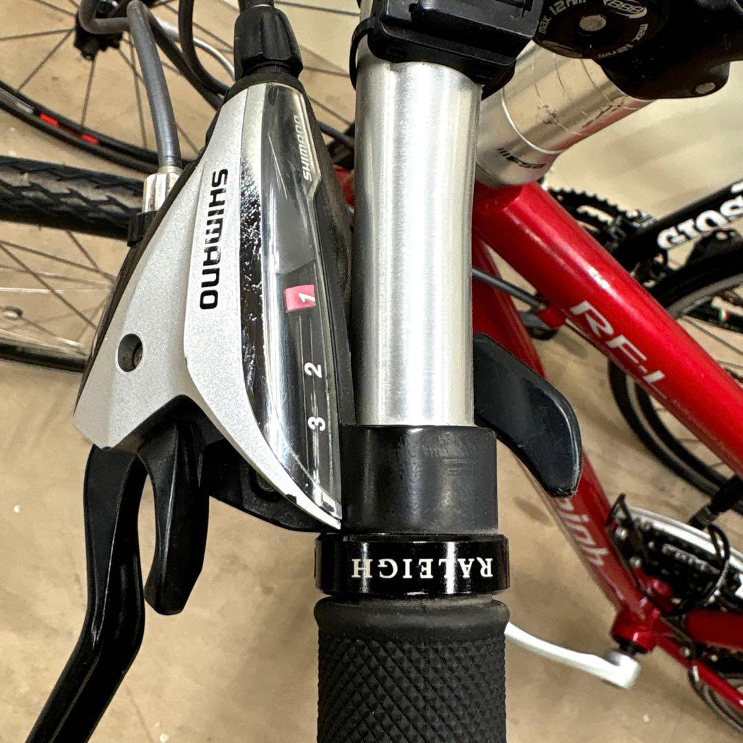 ⭕️英国名車RALEIGH（ラレー）｜大人の赤が映える｜街乗りに映える上質デザイン