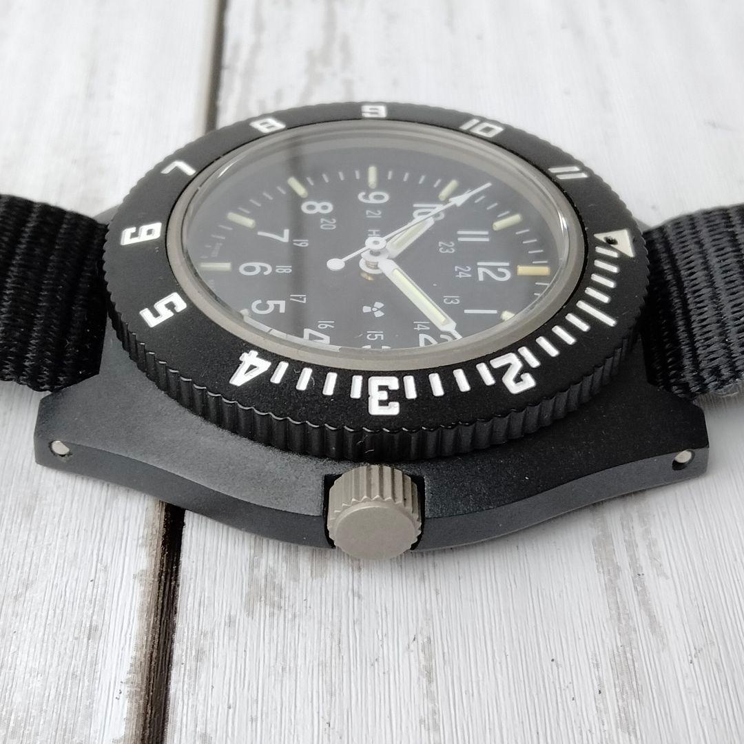 MARATHON【美品】ナビゲーター デイト パイロット　ブラック系　千場