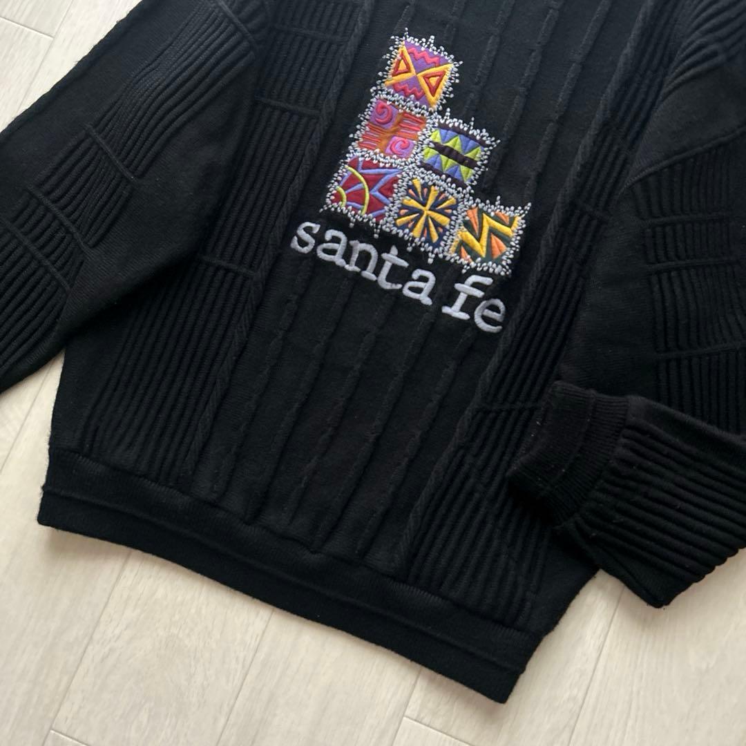 ★スーパーマン★ さん専用santa feサンタフェウール100%3Dニット刺繍