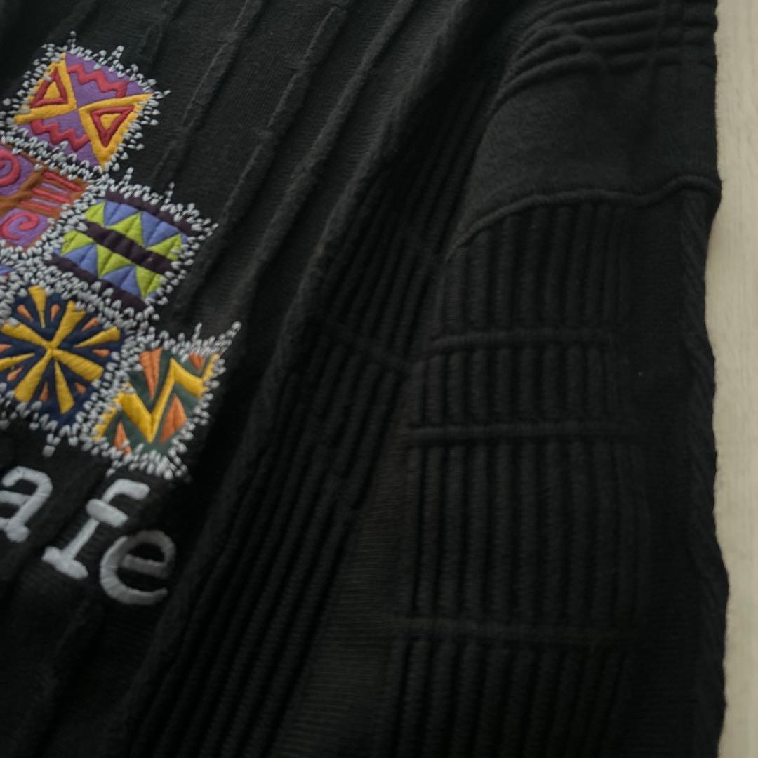 ★スーパーマン★ さん専用santa feサンタフェウール100%3Dニット刺繍