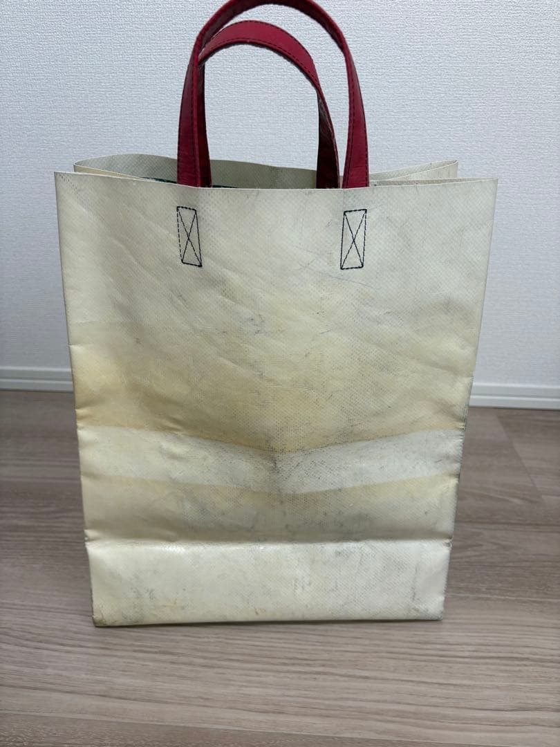 FREITAG miami vice トートバッグ ホワイト　レッド