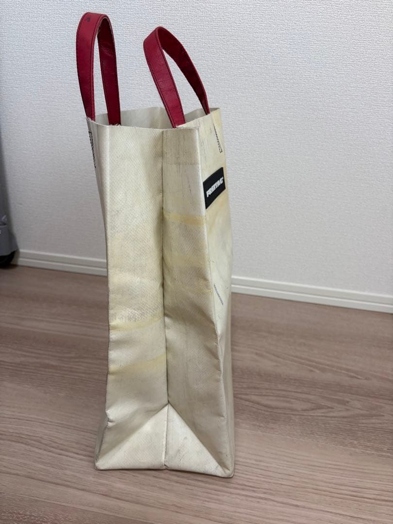 FREITAG miami vice トートバッグ ホワイト　レッド