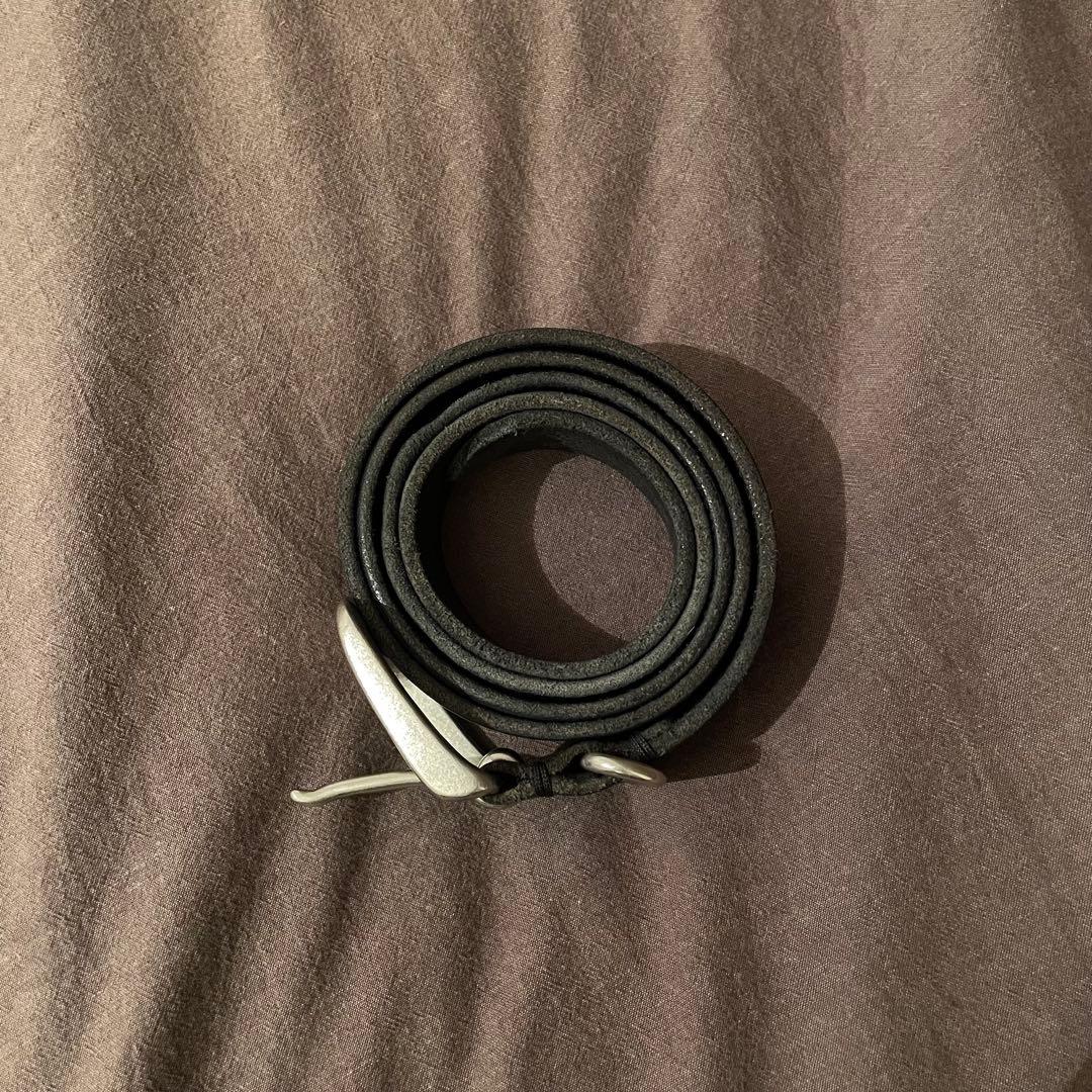 小物 Hender Scheme shrink shoulder belt black