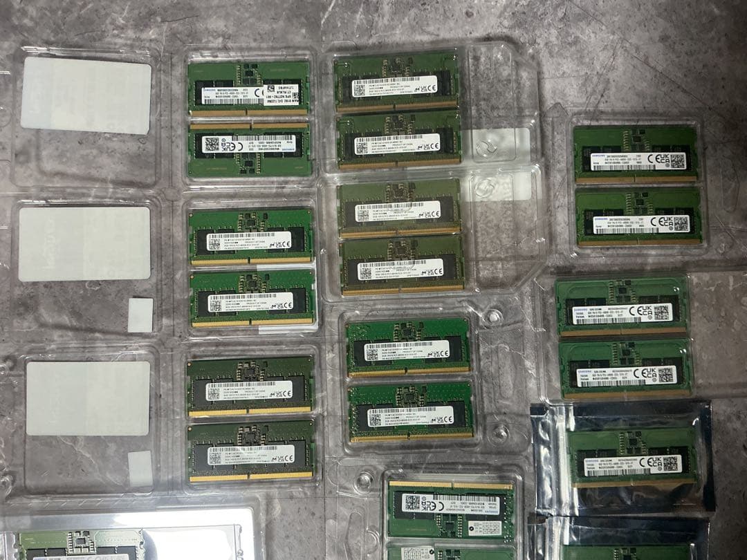 PC5 4800 8GB 40枚 SAMSUN micron SK 計320GB