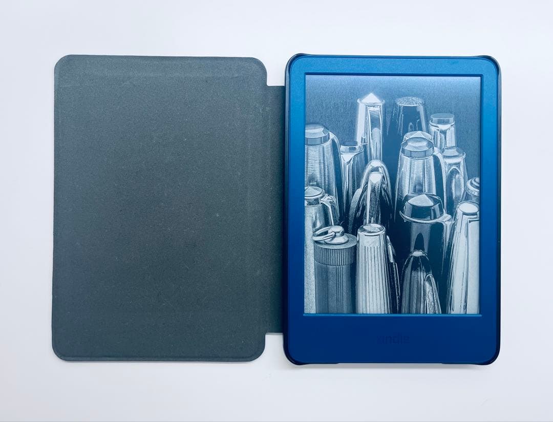 【美品】　Kindle 11世代　デニムブルー　＋　カバー