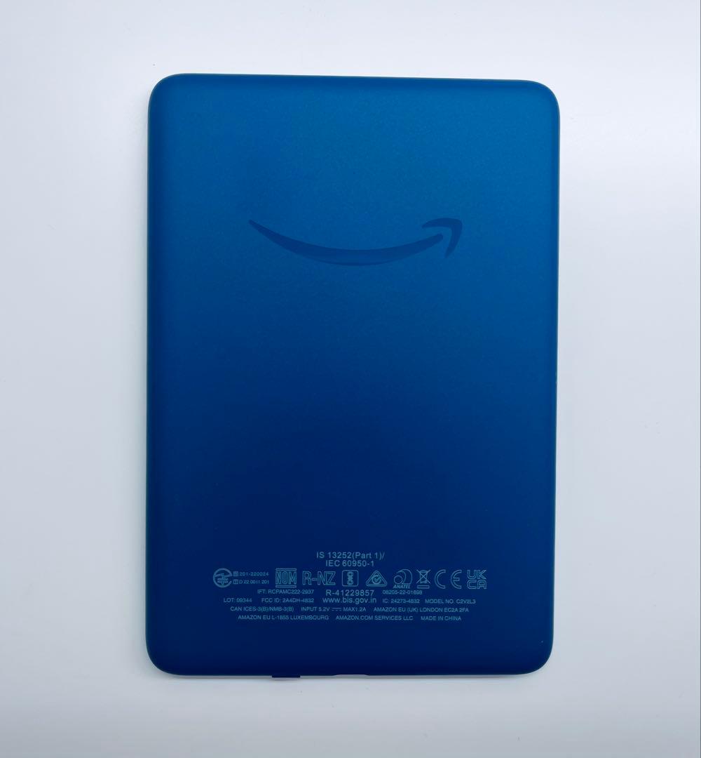 【美品】　Kindle 11世代　デニムブルー　＋　カバー