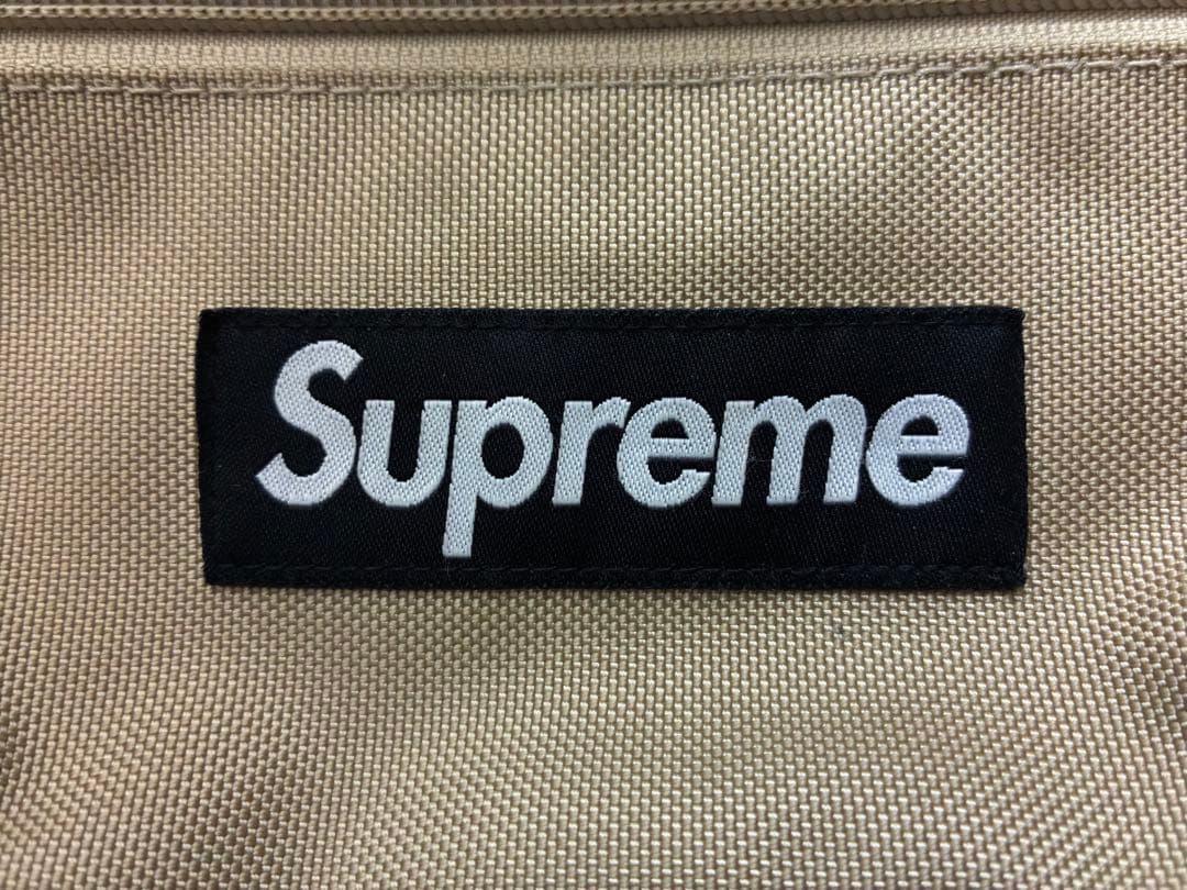 Supreme シュプリーム 2018ss ウエストバッグ ベージュ