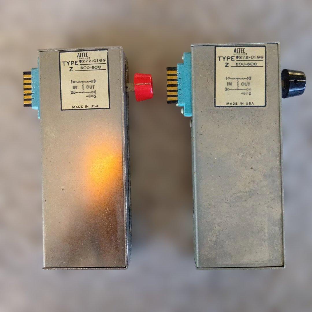 ALTECの600Ωスライドボリューム２個