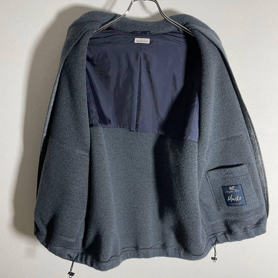 ジャケット・アウター Steven Alan Knit Flec Oval Blouson S