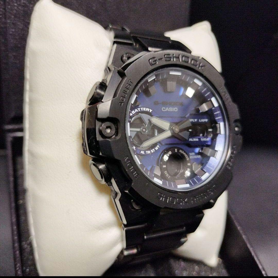 【極美品】G-shock GST-B400BD-1A2JF　腕時計