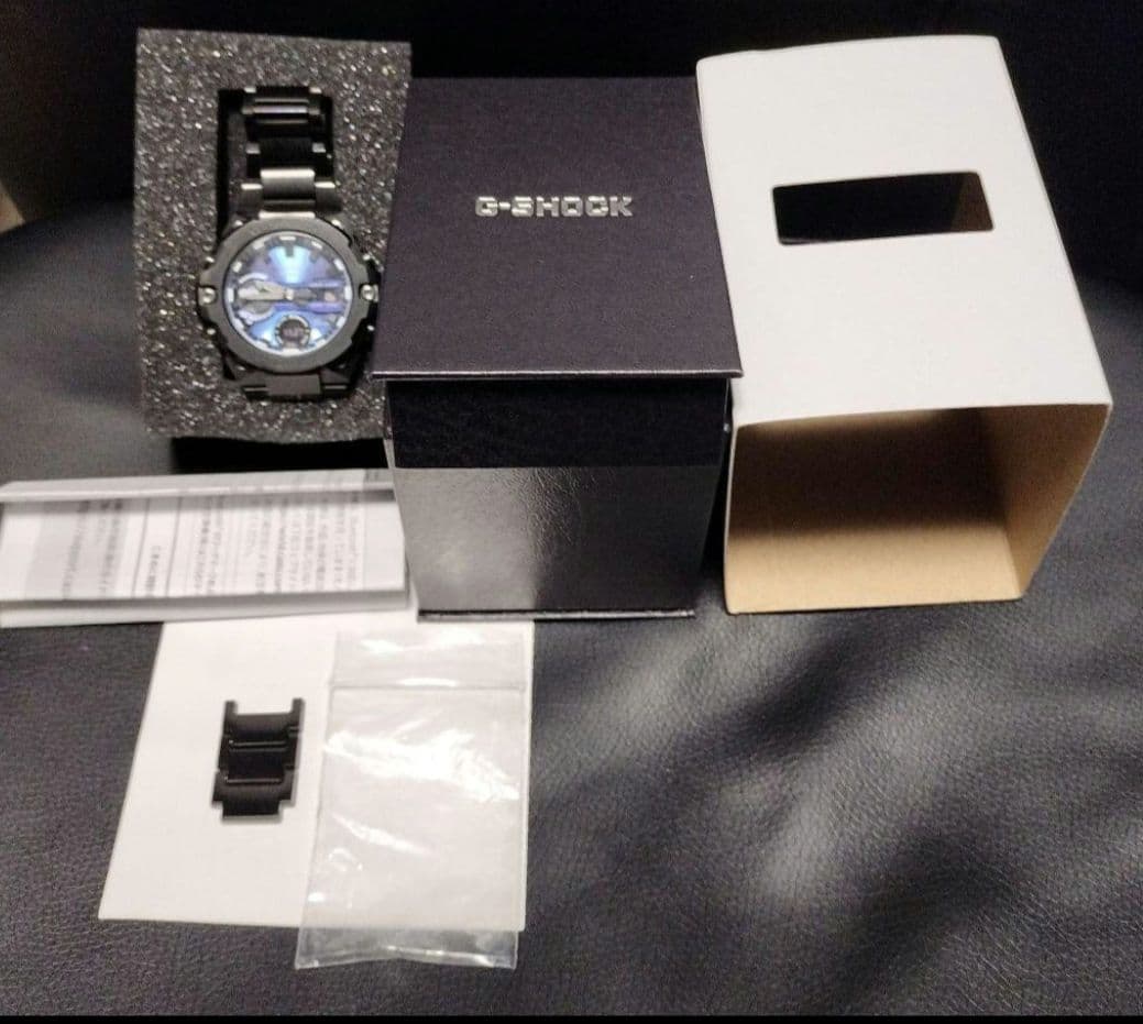 【極美品】G-shock GST-B400BD-1A2JF　腕時計