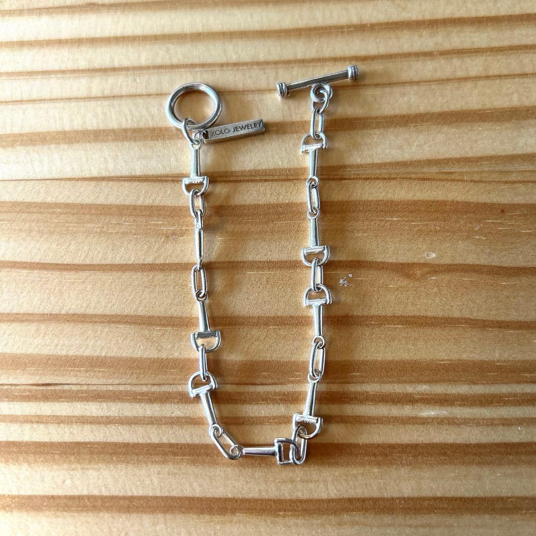 XOLO ホース ビット リンク ブレスレット　ショロ　シルバー925