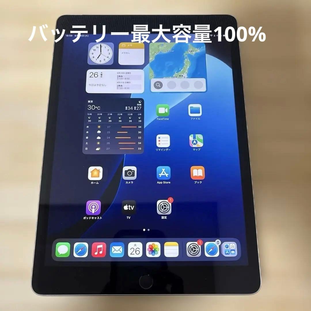 美品iPad第9世代64GB Wi-Fi＋Cellularモデル本体SIMフリー