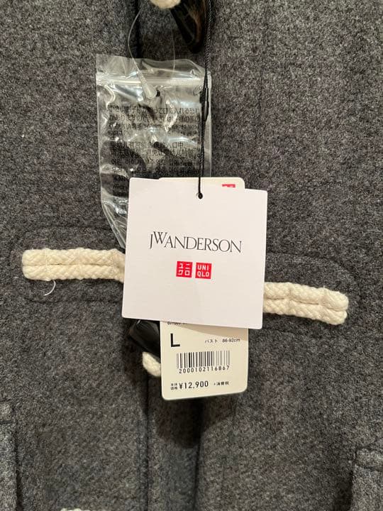 【期間限定】新品　ユニクロ/JW ANDERSONコラボ　L ダッフルコート