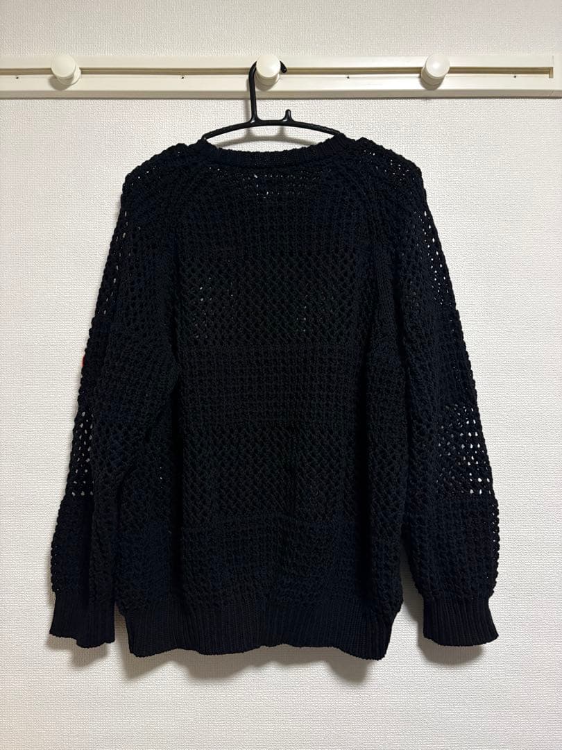 トップス c.e cavempt 19ss KNIT MESH CREW