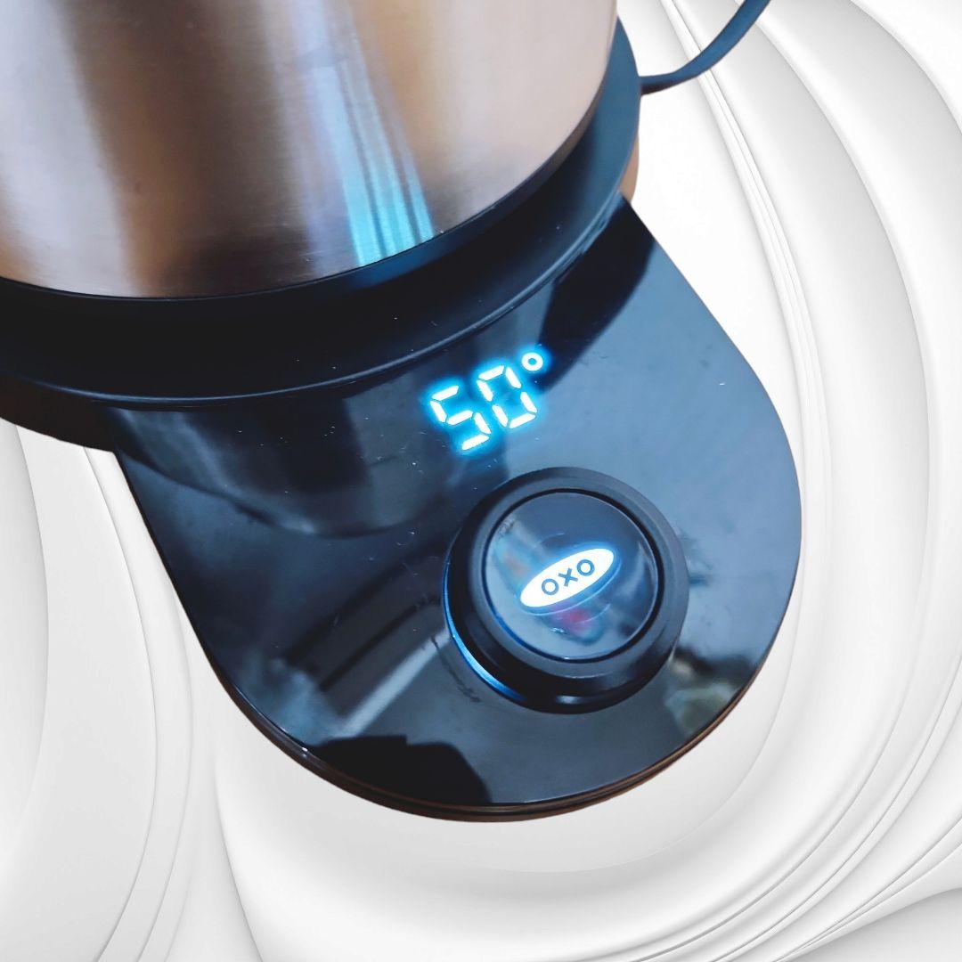 OXO 電気ケトル ドリップケトル 温度調整＆タイマー機能付