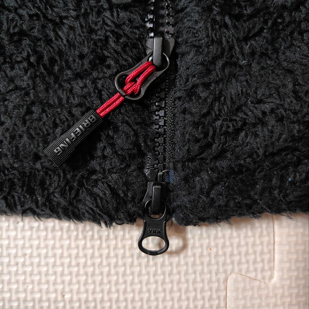 ブリーフィング　ボア　ジップジャケット　黒　ブラック　ゴルフウェアー　Lサイズ