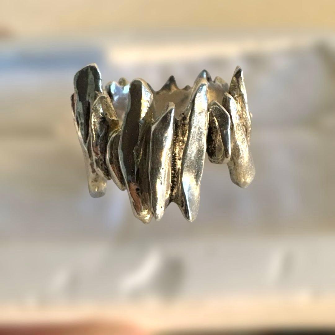 最終価格　プリュイ　シャッタードメスリング　シルバー11号