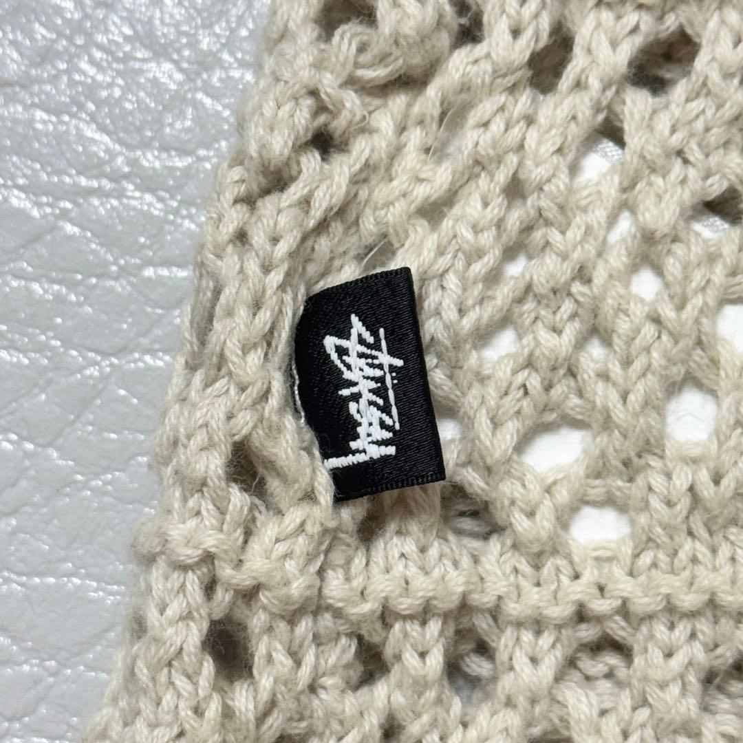 stussy crochet shirt 2022ss 即完品 完全正規