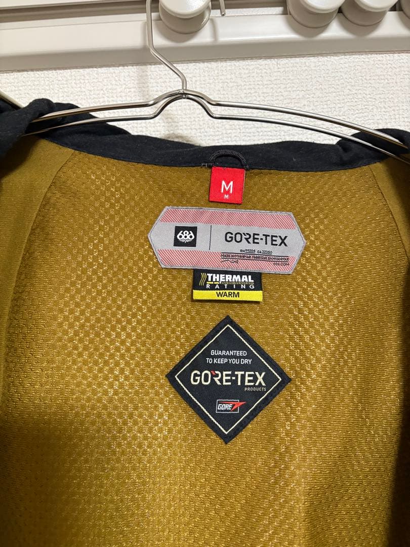 686 GORE-TEX スノーボードウェア　ビブパンツ　シックスエイトシックス