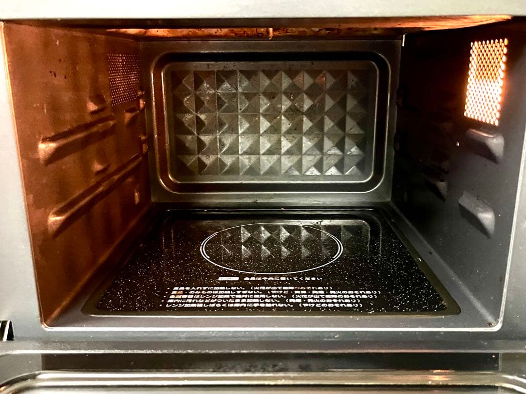 250501-3⭕️ 2021年　美品　MO-F1807-W オーブンレンジ