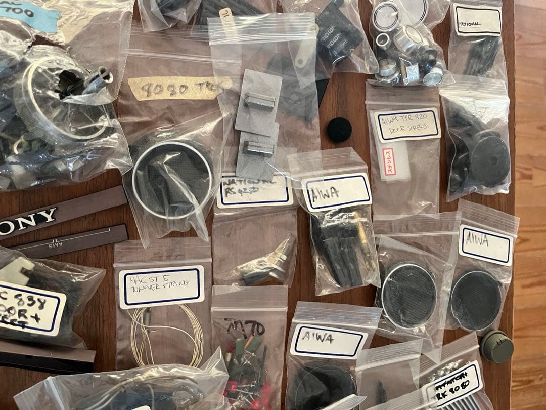 ラジカセパーツまとめて JAPANESE BOOMBOX PARTS ONLY