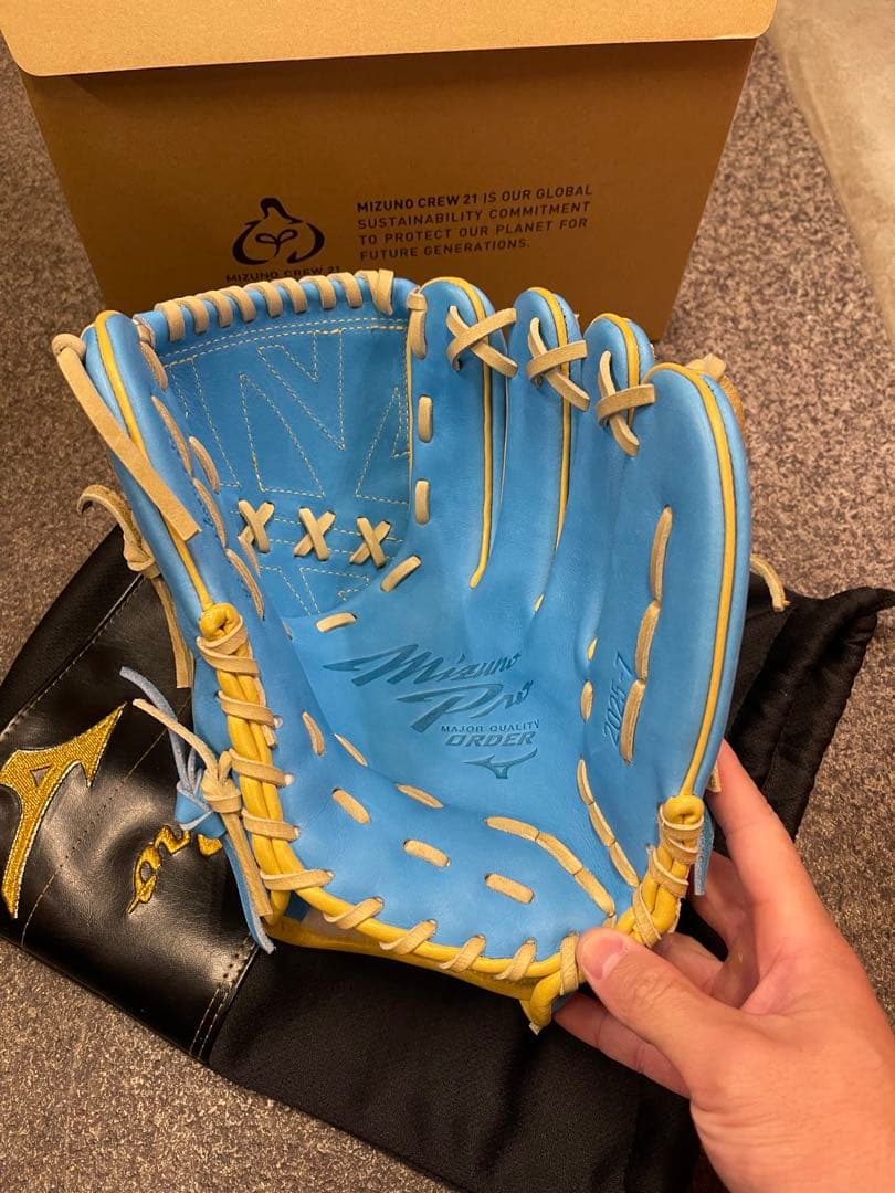【早い者勝ち！】 ミズノプロオーダーグラブ 投手用