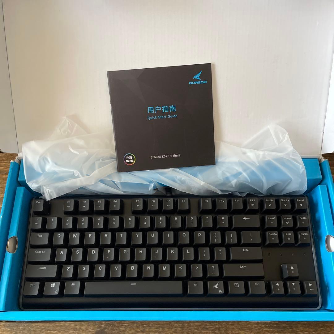 キーボード　 Gemini K520 Nebula（テンキーレス87キー)