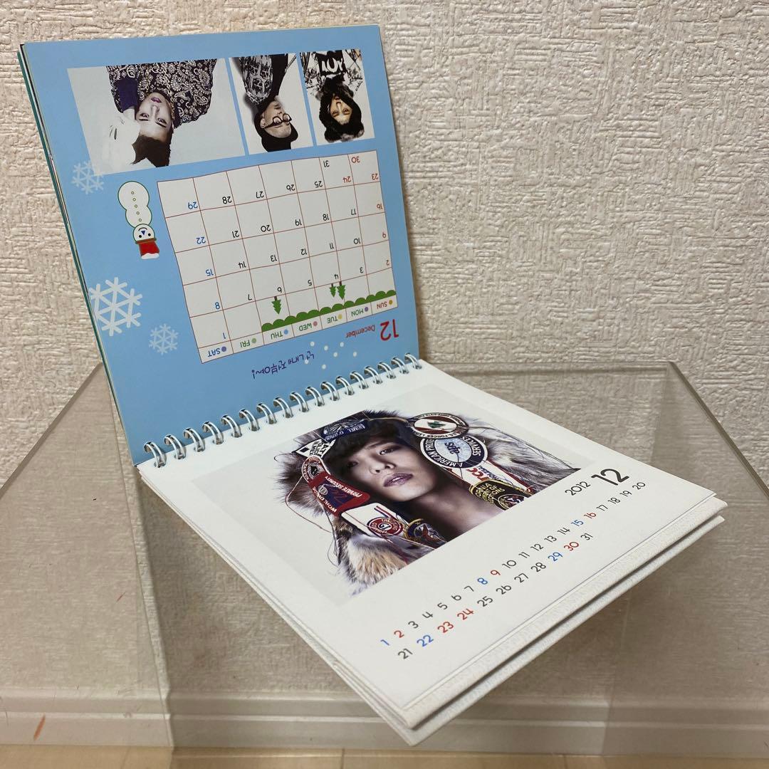BIGBANG G-DRAGON CD 2012 カレンダーセット　写真詳細追加
