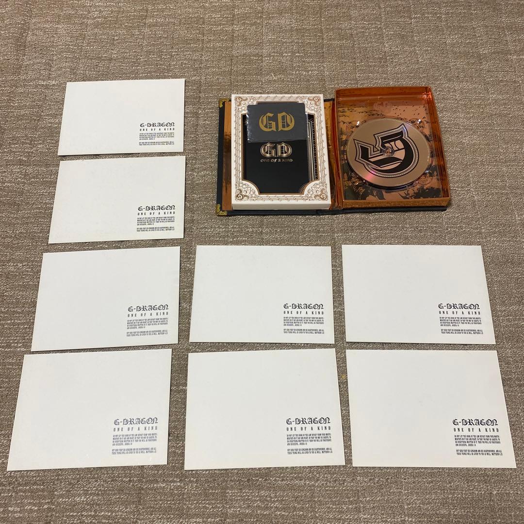 BIGBANG G-DRAGON CD 2012 カレンダーセット　写真詳細追加