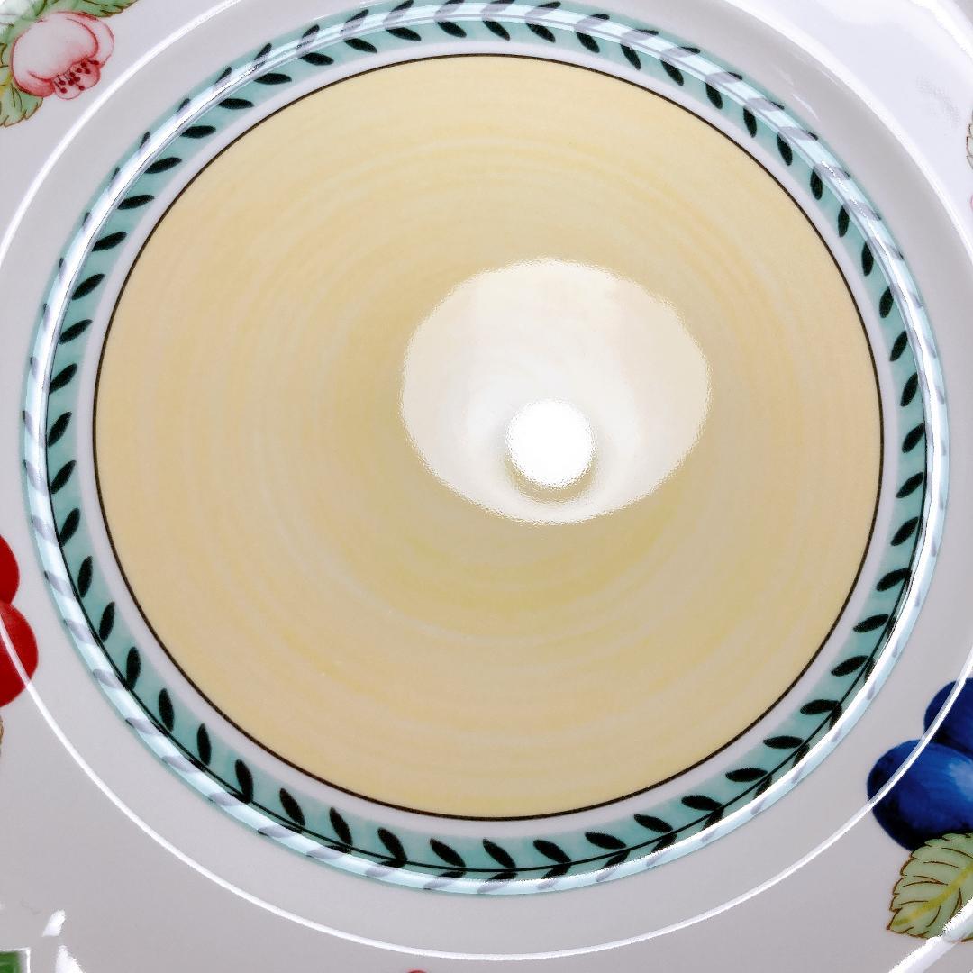 ビレロイ＆ボッホ フレンチガーデン 27㎝ プレート 2枚　|3822|