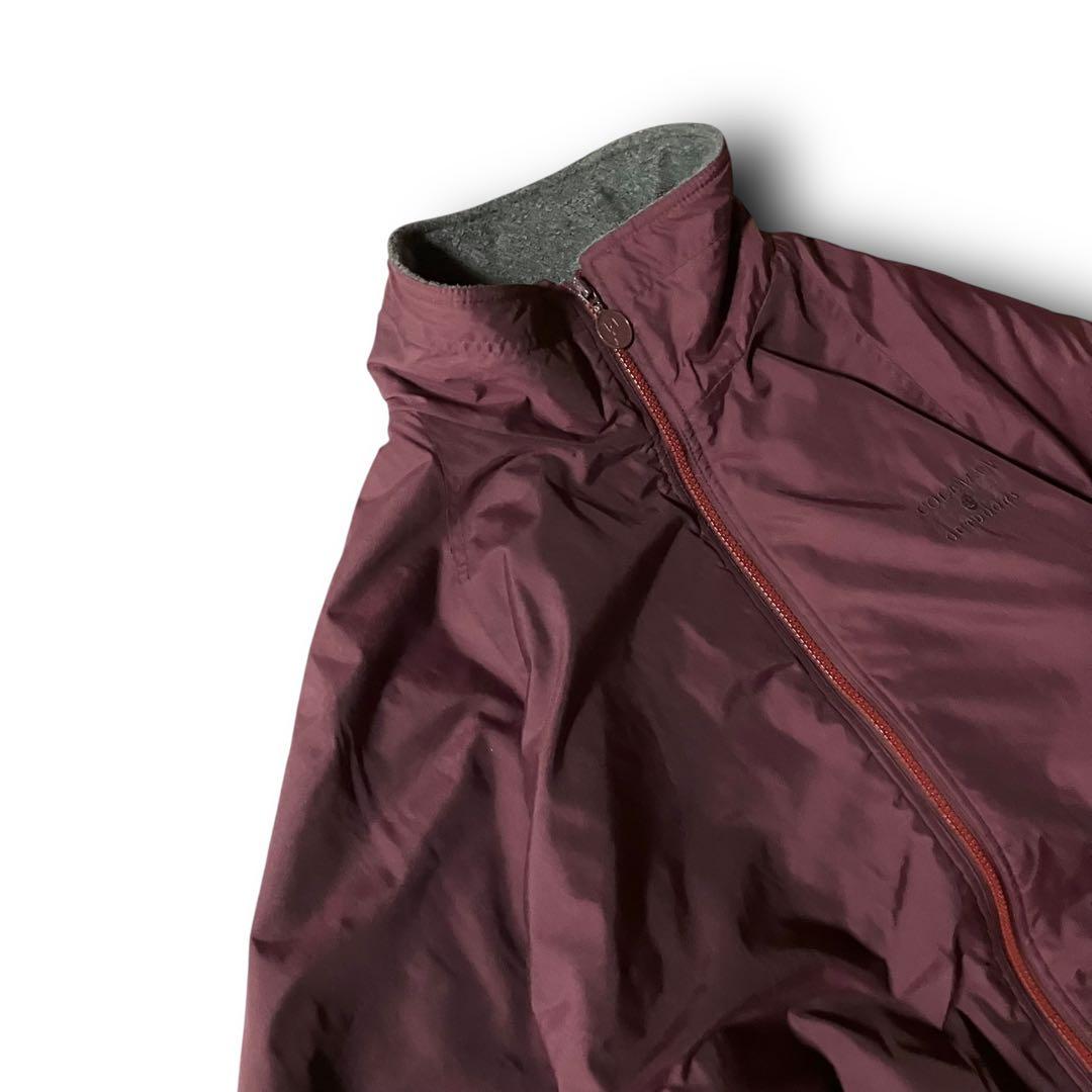 のくぶり様☆90s Colemanウォームアップジャケットナイロンシェル刺繍バー