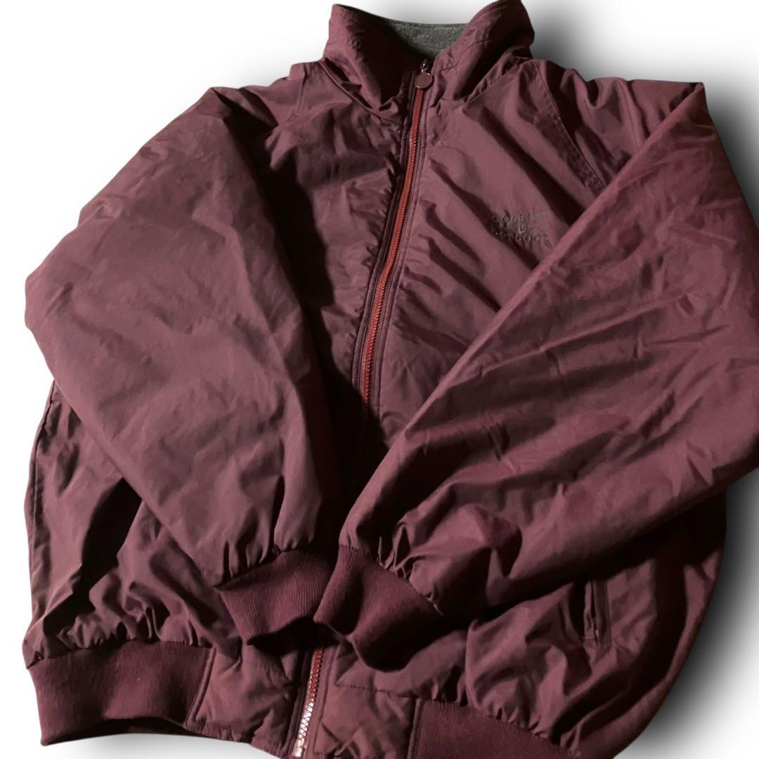 のくぶり様☆90s Colemanウォームアップジャケットナイロンシェル刺繍バー