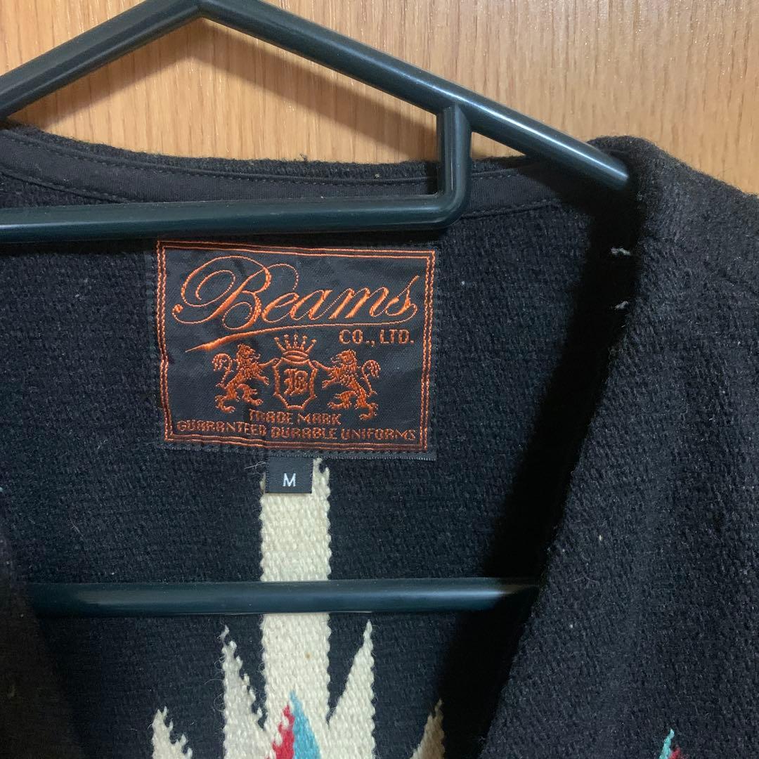 Beams コンチョボタン　チマヨ　ベスト Mサイズ