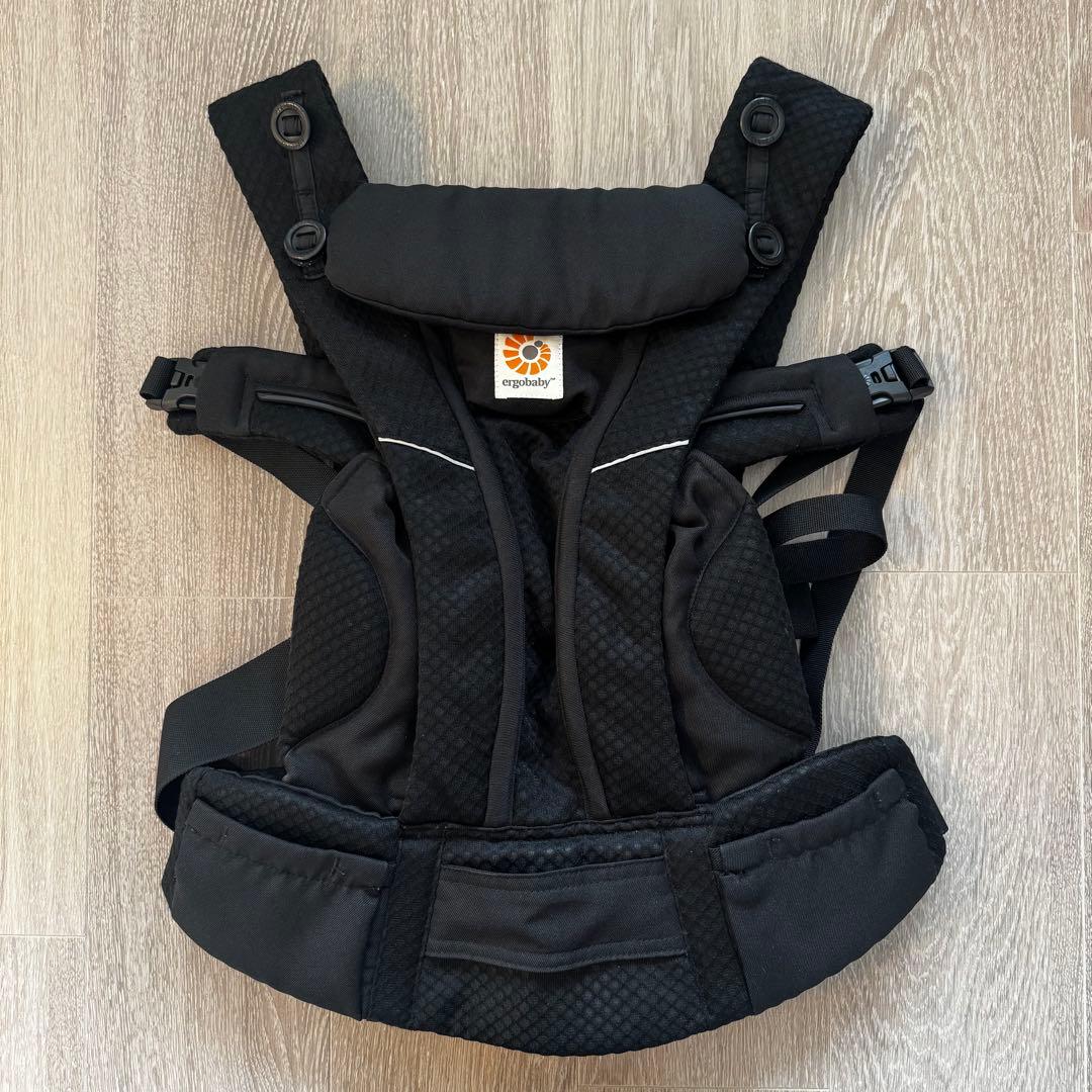 【極美品】エルゴベビー★オムニブリーズ　オニキスブラック